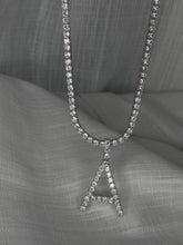 Load image into Gallery viewer, Icy Initial Tennis Necklace - ANGIE MAR