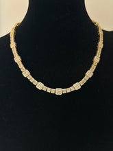 Load image into Gallery viewer, Square Diamond Necklace
