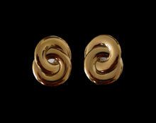 Load image into Gallery viewer, Double Circle Spiral Earrings
