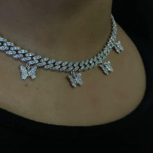 Load image into Gallery viewer, Butterfly Chain Link Choker - ANGIE MAR 
