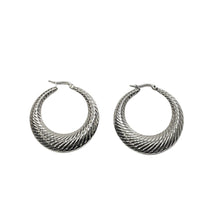 Load image into Gallery viewer, Dee Oval Hoops - ANGIE MAR 
