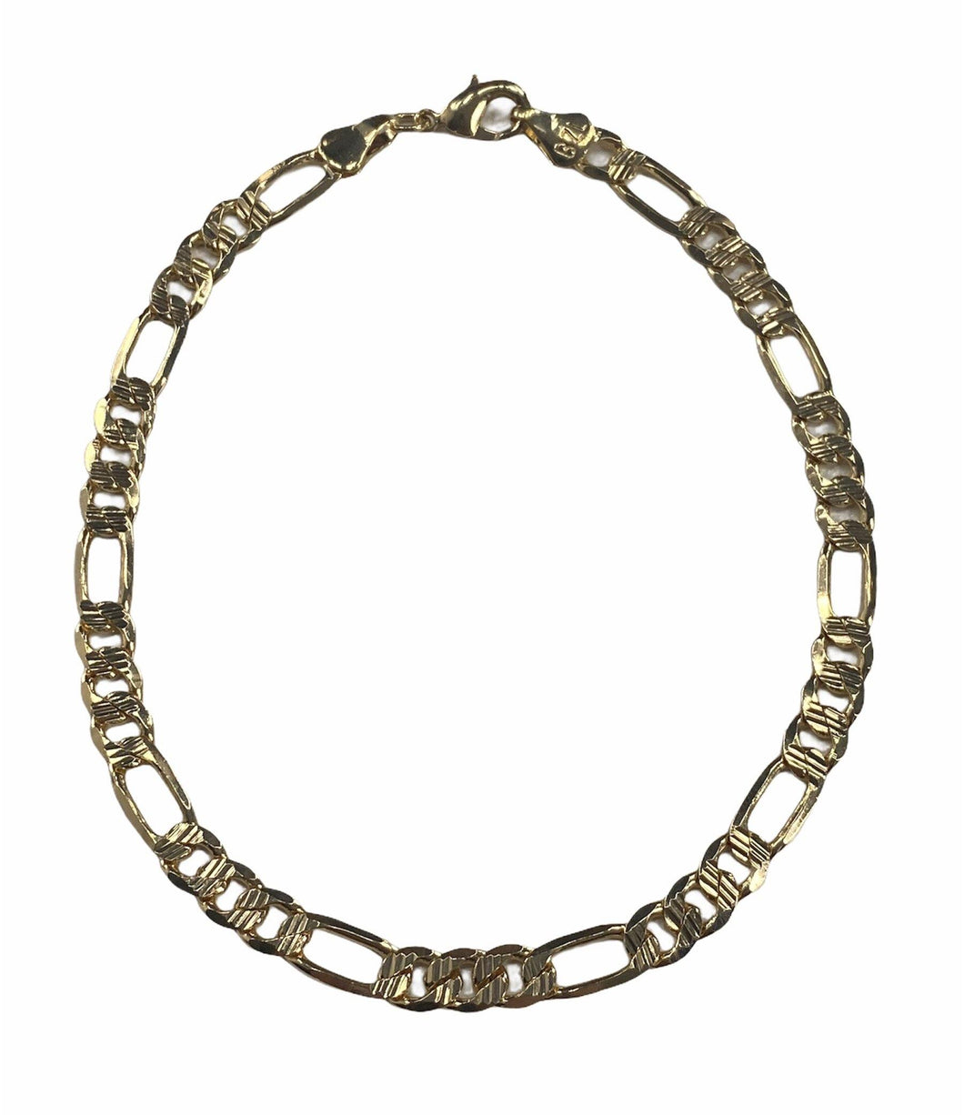 Figaro Chain Anklet - ANGIE MAR 