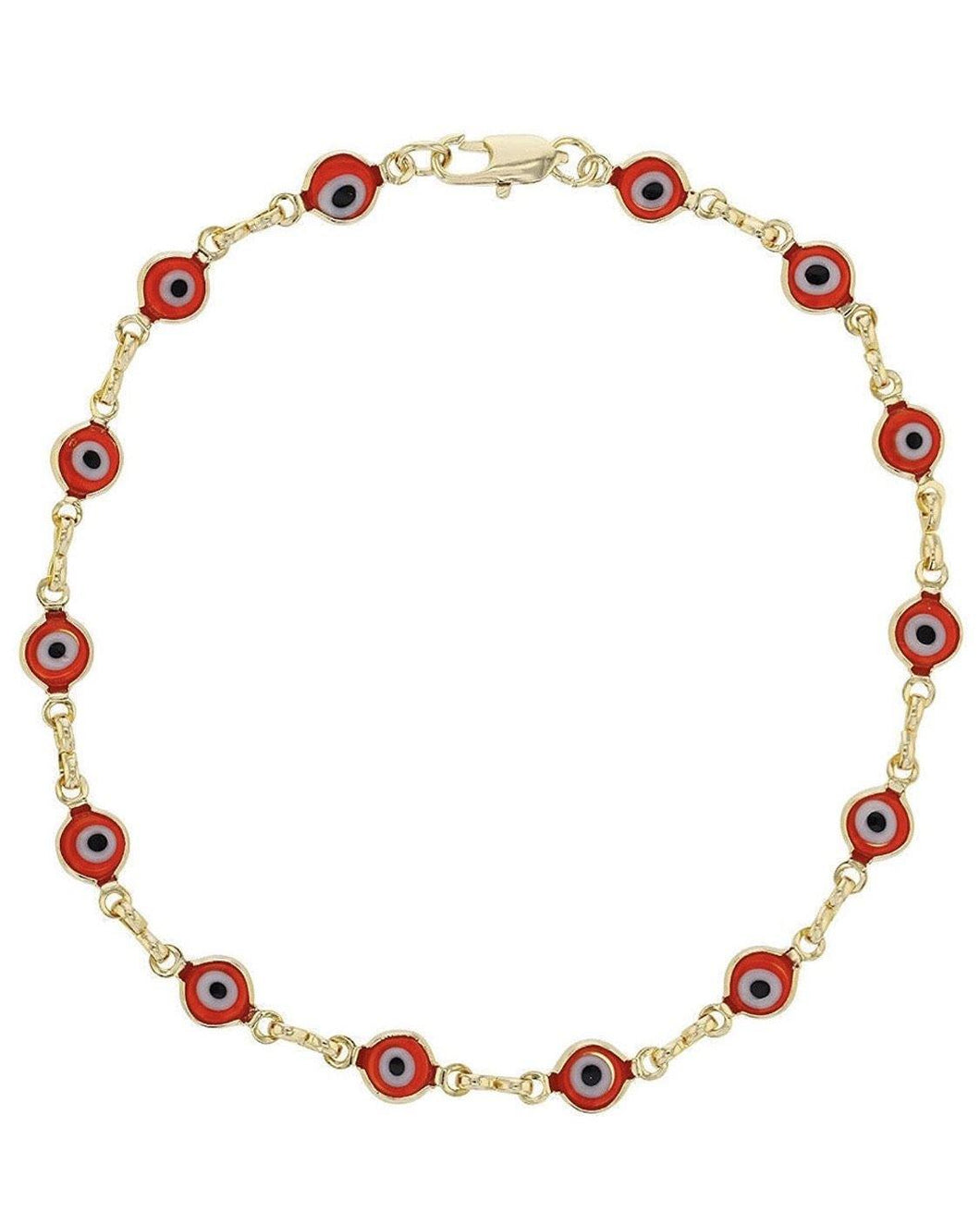 Evil Eye Anklet - ANGIE MAR 