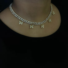 Load image into Gallery viewer, Butterfly Chain Link Choker - ANGIE MAR 
