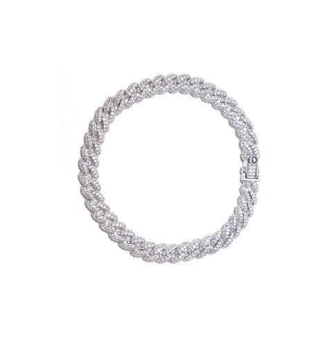 8MM Cuban Link Bracelet - ANGIE MAR 